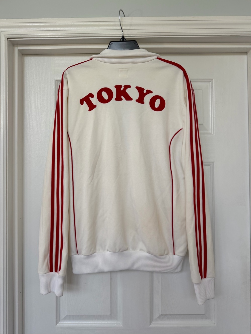 Vintage adidas White & Red Tokyo Track Jacket